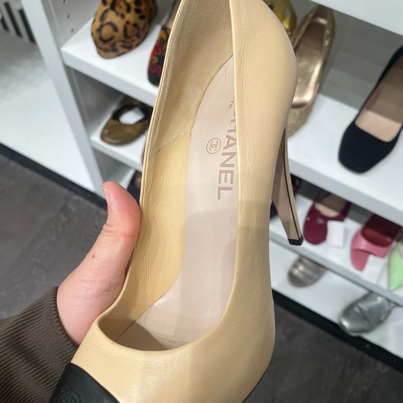 Chanel heels for sale 8.5. Still have the box. - Picture 2 of 4